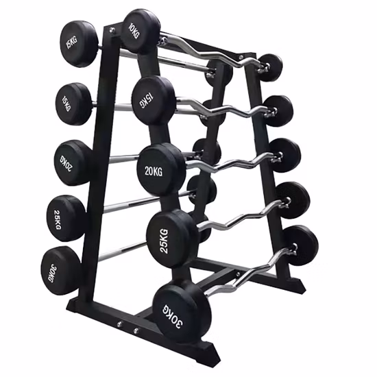 Fabrik Großhandel Anpassung Eisen Hantel Set Fitnessgeräte Fitness Gummi Hex Hantel