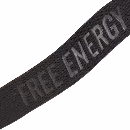 Individuell geprägtes und geprägtes Logo mit elastischem Gurtband für Unterwäsche